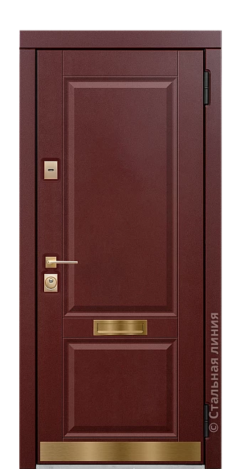 Входная дверь Дельфа (вид снаружи) - купить в Нижнем Новгороде