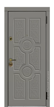 Входная дверь Версаче (вид снаружи) - купить в Нижнем Новгороде