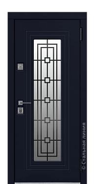 Входная дверь Фибоначчи (вид снаружи) - купить в Нижнем Новгороде