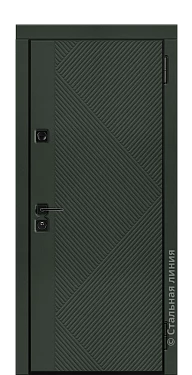 Входная дверь Кампинас (вид снаружи) - купить в Нижнем Новгороде