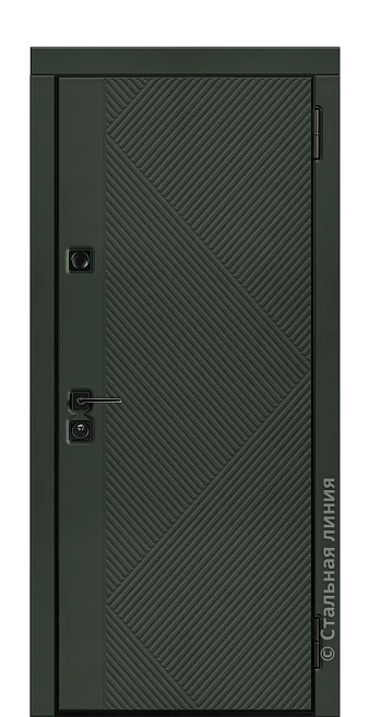 Входная дверь Кампинас (вид снаружи) - купить в Нижнем Новгороде