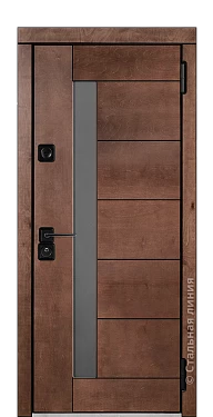 Входная дверь Онтарио (вид снаружи) - купить в Нижнем Новгороде