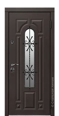 Входная дверь Арабелла (вид снаружи) - купить в Нижнем Новгороде