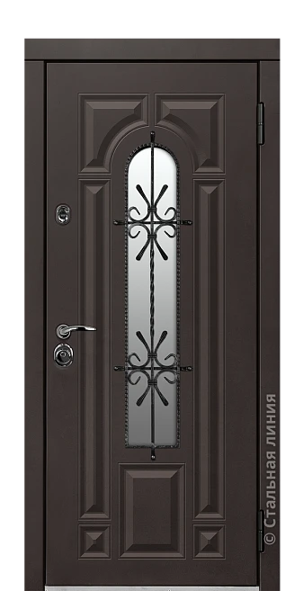 Входная дверь Арабелла (вид снаружи) - купить в Нижнем Новгороде