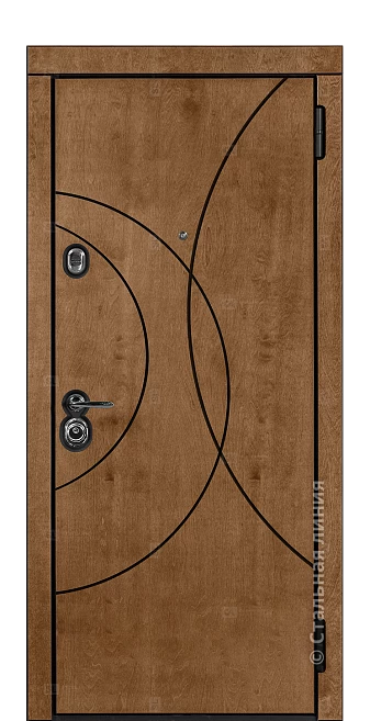 Входная дверь Саунд (вид снаружи) - купить в Нижнем Новгороде