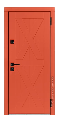 Входная дверь Прованс (вид снаружи) - купить в Нижнем Новгороде