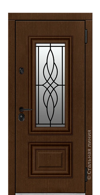 Входная дверь Леандро (вид снаружи) - купить в Нижнем Новгороде