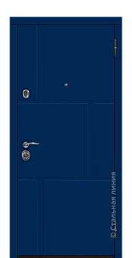 Входная дверь Фламенко (вид снаружи) - купить в Нижнем Новгороде