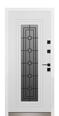 Входная дверь Фибоначчи (вид изнутри) - купить в Нижнем Новгороде