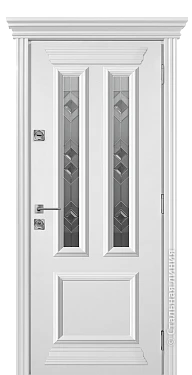 Входная дверь Амблер (вид снаружи) - купить в Нижнем Новгороде