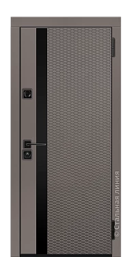 Входная дверь Ланси (вид снаружи) - купить в Нижнем Новгороде