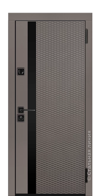 Входная дверь Ланси (вид снаружи) - купить в Нижнем Новгороде