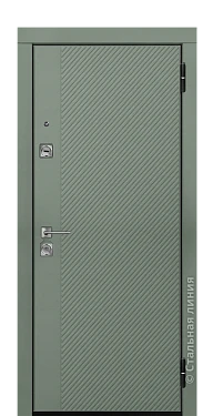 Входная дверь Баккара (вид снаружи) - купить в Нижнем Новгороде