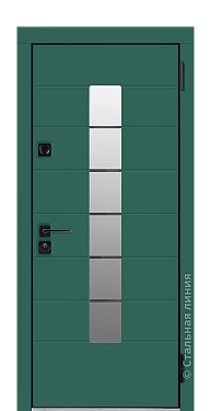 Входная дверь Аликанте (вид снаружи) - купить в Нижнем Новгороде