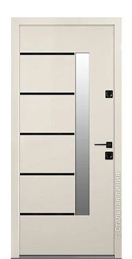 Входная дверь Баслер (вид изнутри) - купить в Нижнем Новгороде