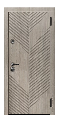 Входная дверь Слант (вид снаружи) - купить в Нижнем Новгороде