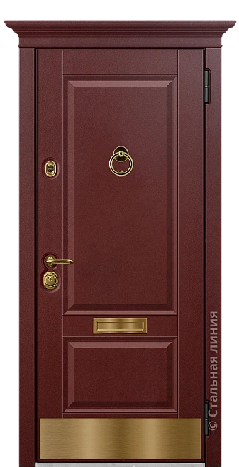 Входная дверь Дельфа (вид снаружи) - купить в Нижнем Новгороде