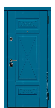 Входная дверь Париж (вид снаружи) - купить в Нижнем Новгороде