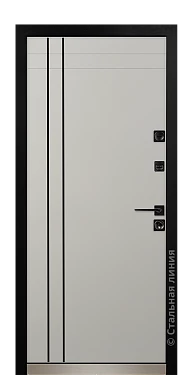 Входная дверь Сага Лайт (вид изнутри) - купить в Нижнем Новгороде