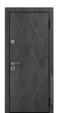 Входная дверь Обливион (вид снаружи) - купить в Нижнем Новгороде