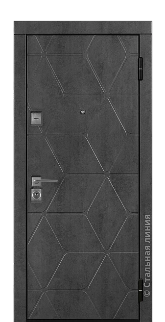 Входная дверь Обливион (вид снаружи) - купить в Нижнем Новгороде