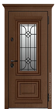 Входная дверь Монтэ (вид снаружи) - купить в Нижнем Новгороде