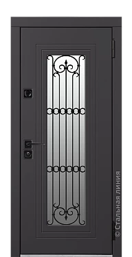 Входная дверь Фибоначчи (вид снаружи) - купить в Нижнем Новгороде