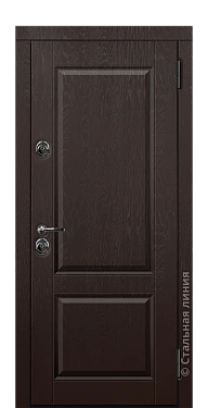 Входная дверь Дельфа (вид снаружи) - купить в Нижнем Новгороде
