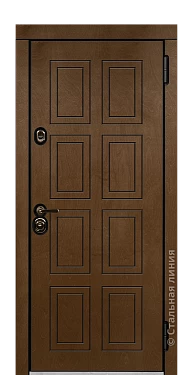 Входная дверь Клермон (вид снаружи) - купить в Нижнем Новгороде