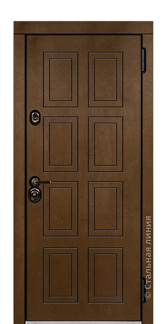 Входная дверь Клермон (вид снаружи) - купить в Нижнем Новгороде