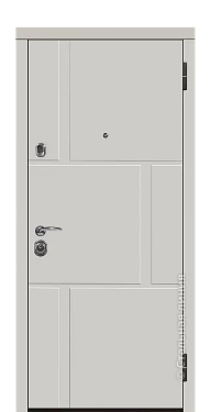 Входная дверь Фламенко (вид снаружи) - купить в Нижнем Новгороде