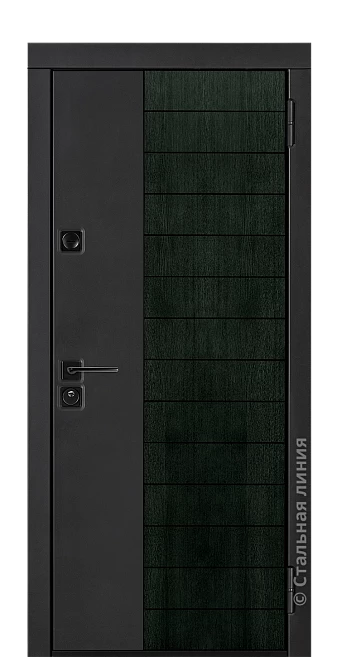 Входная дверь Сага Лайт (вид снаружи) - купить в Нижнем Новгороде