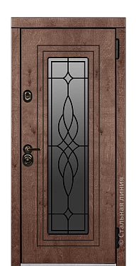 Входная дверь Фибоначчи (вид снаружи) - купить в Нижнем Новгороде