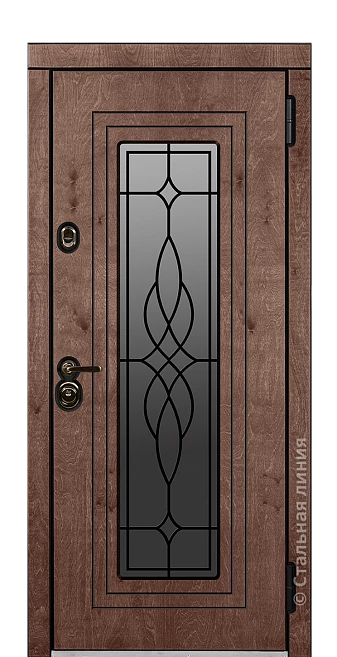 Входная дверь Фибоначчи (вид снаружи) - купить в Нижнем Новгороде