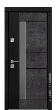Входная дверь Онтарио (вид снаружи) - купить в Нижнем Новгороде