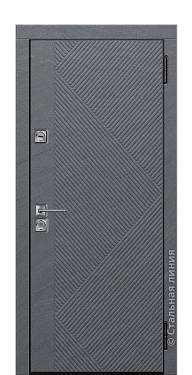 Входная дверь Кампинас (вид снаружи) - купить в Нижнем Новгороде
