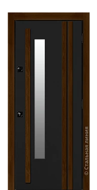 Входная дверь Баслер (вид снаружи) - купить в Нижнем Новгороде