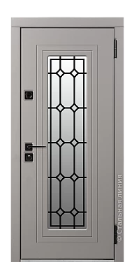 Входная дверь Фибоначчи (вид снаружи) - купить в Нижнем Новгороде