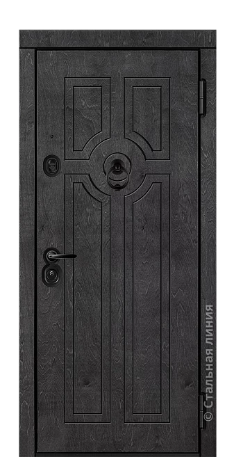 Входная дверь Нуар (вид снаружи) - купить в Нижнем Новгороде