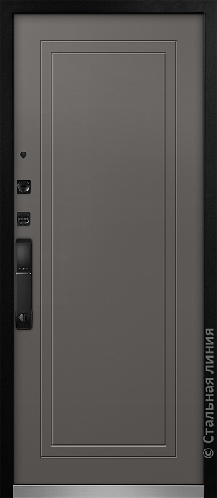 Входная дверь Шумоизоляционная модель со вставками (вид изнутри) - купить в Нижнем Новгороде