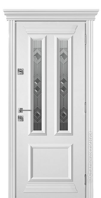 Входная дверь Амблер (вид снаружи) - купить в Нижнем Новгороде