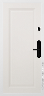 Входная дверь Светлая модель с умным замком (вид изнутри) - купить в Нижнем Новгороде