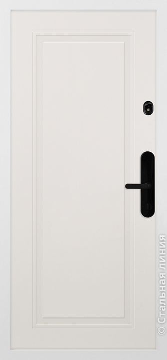 Входная дверь Светлая модель с умным замком (вид изнутри) - купить в Нижнем Новгороде