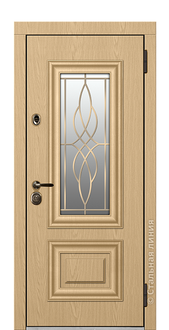 Входная дверь Сатори - вид снаружи Входная дверь Сатори (вид снаружи) - купить в Нижнем Новгороде