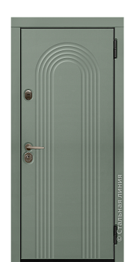 Входная дверь Рифлессо - вид снаружи Входная дверь Рифлессо (вид снаружи) - купить в Нижнем Новгороде