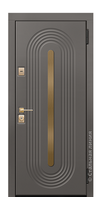 Входная дверь Эрчел - вид снаружи Входная дверь Эрчел (вид снаружи) - купить в Нижнем Новгороде