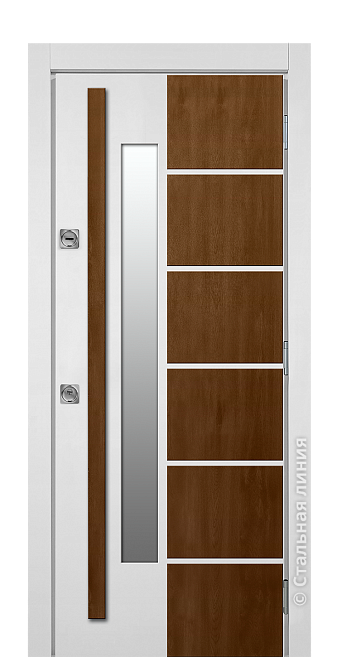 Входная дверь Монблан (вид снаружи) - купить в Нижнем Новгороде