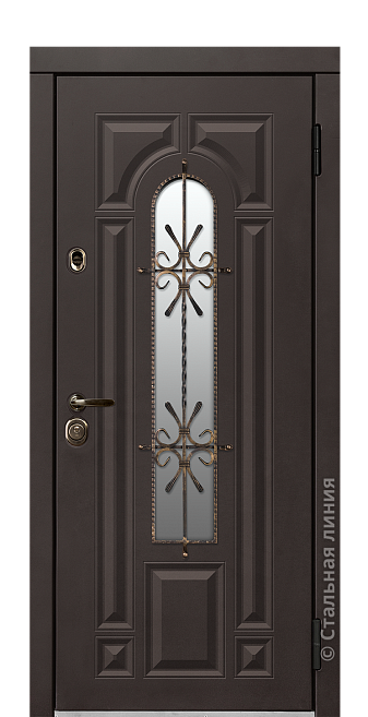 Входная дверь Арабелла (вид снаружи) - купить в Нижнем Новгороде