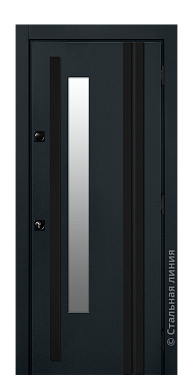 Входная дверь Баслер (вид снаружи) - купить в Нижнем Новгороде