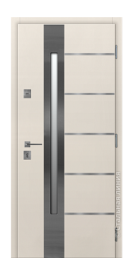 Входная дверь Мерибель (вид снаружи) - купить в Нижнем Новгороде